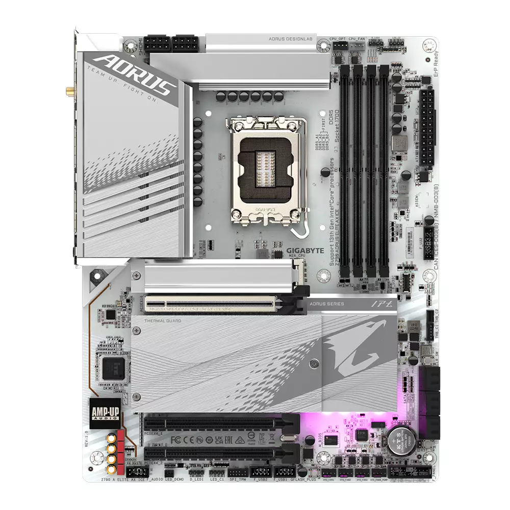 Дънна платка Gigabyte Z790 AORUS ELITE AX ICE LGA1700