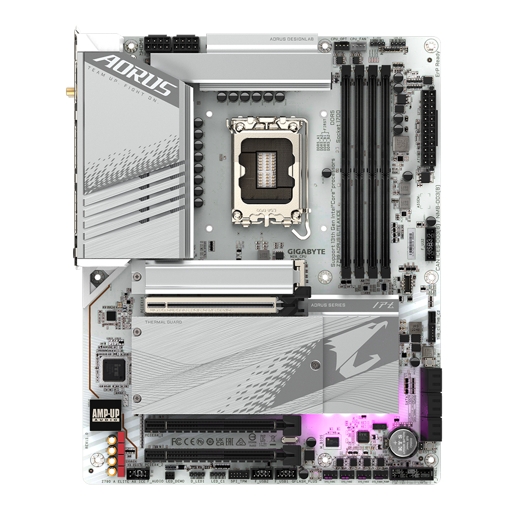 Дънна платка Gigabyte Z790 AORUS ELITE AX ICE LGA1700