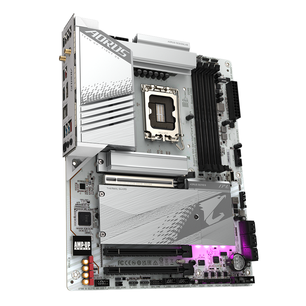 Дънна платка Gigabyte Z790 AORUS ELITE AX ICE LGA1700