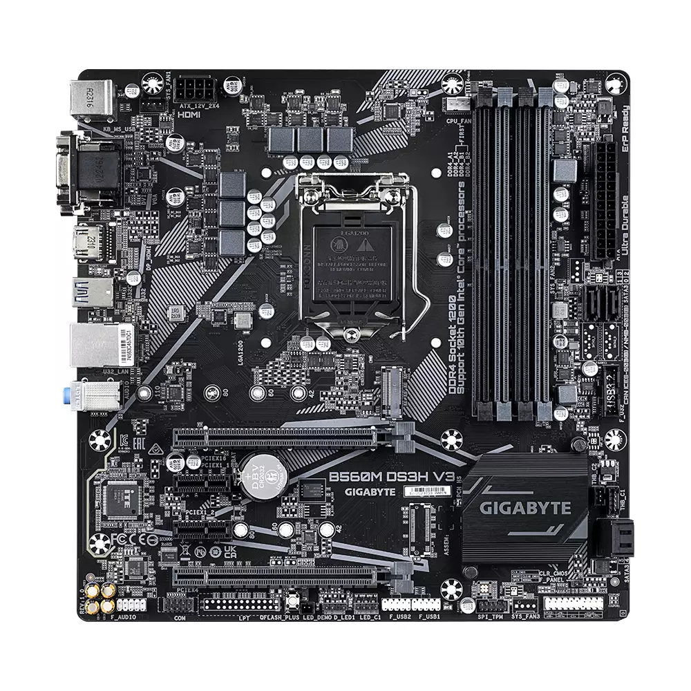 Дънна платка Gigabyte B560M DS3H V3 LGA1200