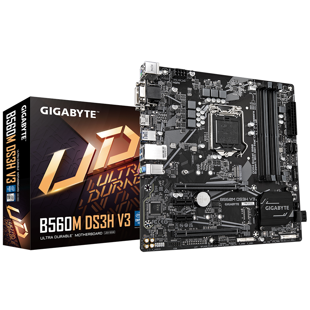Дънна платка Gigabyte B560M DS3H V3 LGA1200