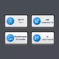 Orico четец за карти Card Reader USB 3.0 Type A - CS2D-A3-BK