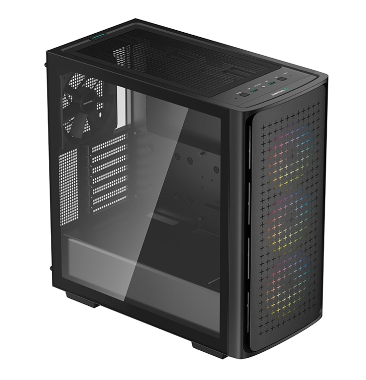 Кутия DeepCool CK560 E-ATX Mid-Tower High-Airflow Black