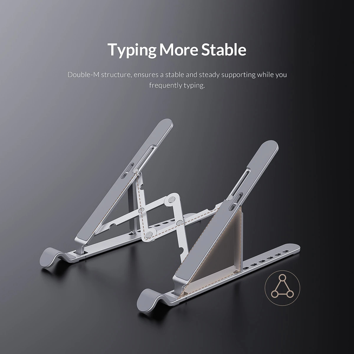 Orico поставка за лаптоп Laptop Stand - Silver - PFB-A21-SV