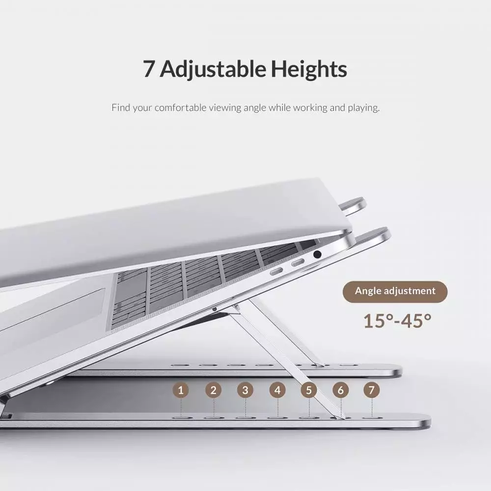 Orico поставка за лаптоп Laptop Stand - Silver - PFB-A21-SV