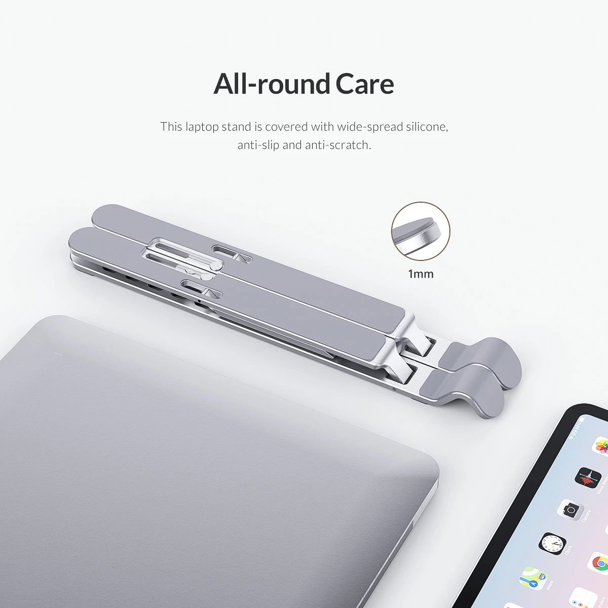 Orico поставка за лаптоп Laptop Stand - Silver - PFB-A21-SV