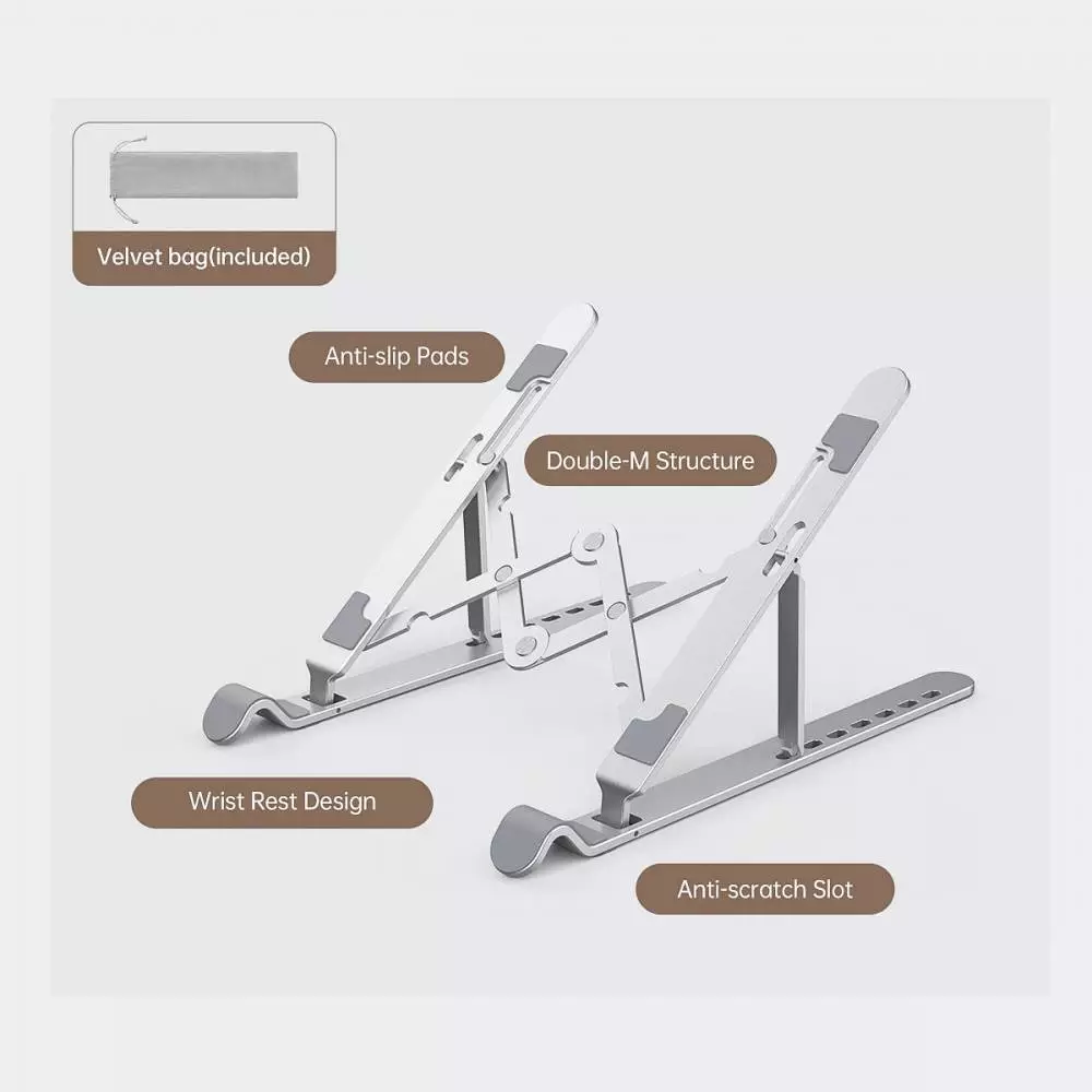 Orico поставка за лаптоп Laptop Stand - Silver - PFB-A21-SV