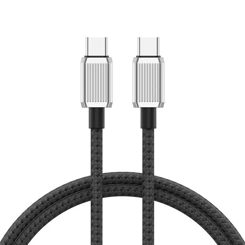 Orico кабел Cable USB C-to-C PD 60W Charging 1.0m Black - GQZ60-10-BK