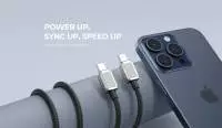 Orico кабел Cable USB C-to-C PD 60W Charging 1.0m Black - GQZ60-10-BK