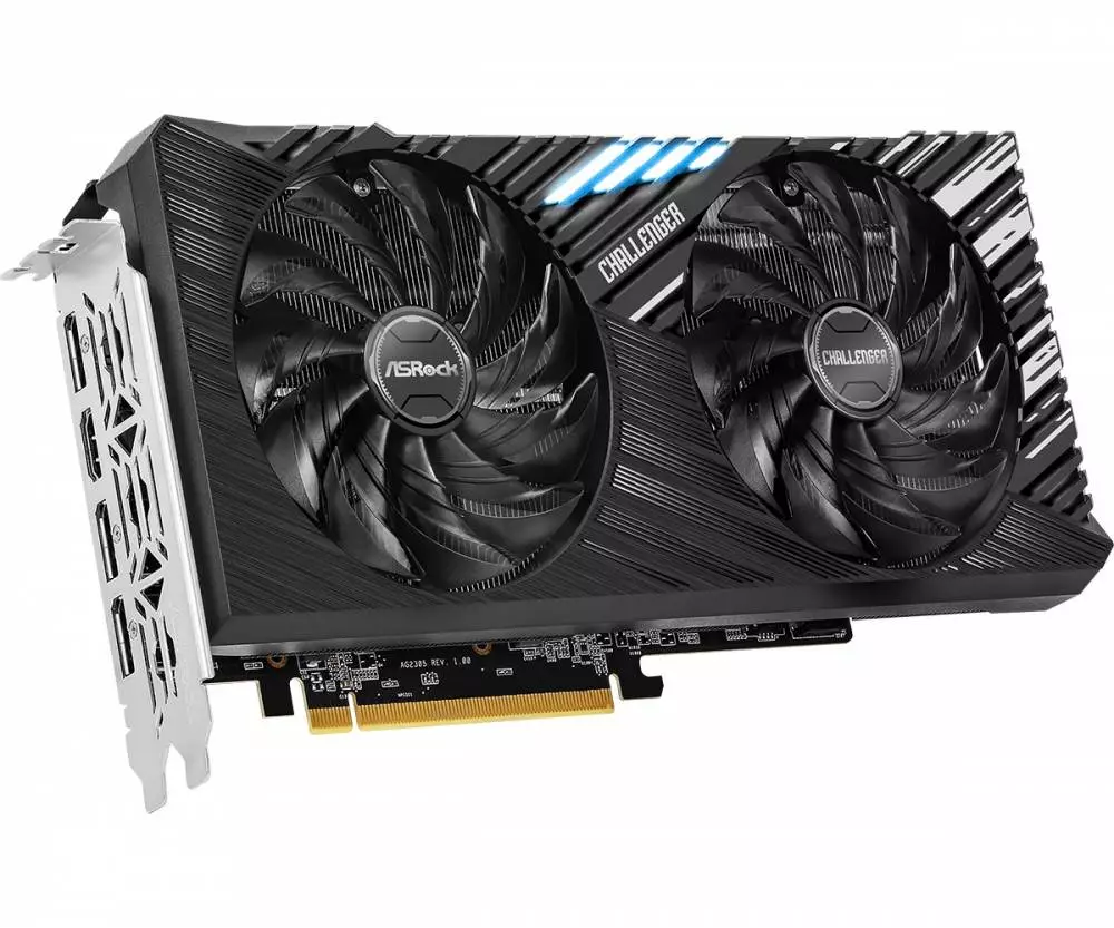 Видео карта Asrock AMD Radeon RX 7600 XT Challenger 16GB OC