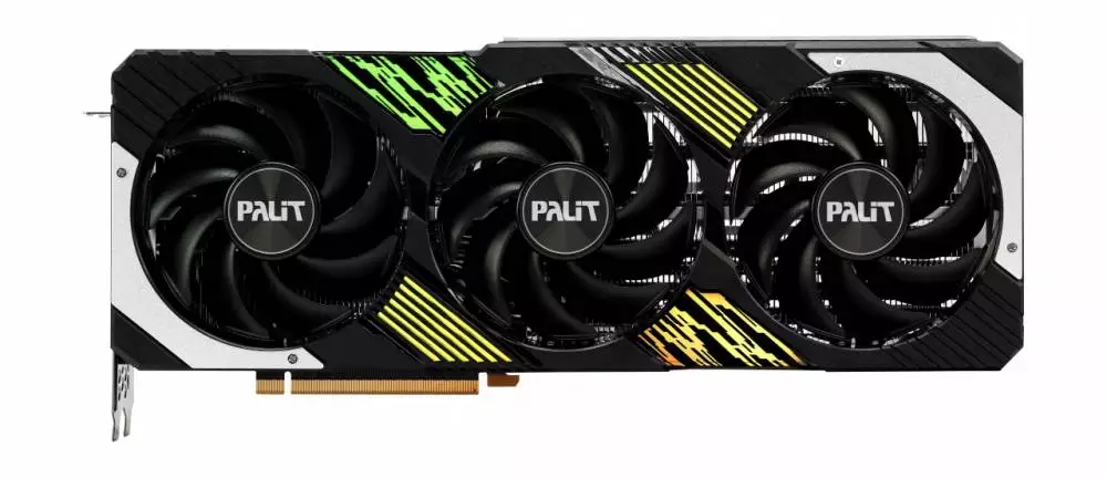 Видео карта Palit GeForce RTX 4070 Ti SUPER GamingPro 16GB - NED47TS019T2-1043A