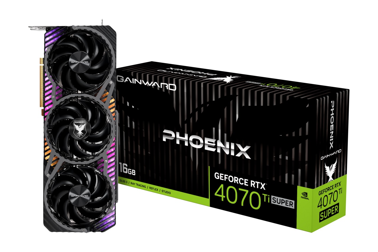 Видео карта Gainward GeForce RTX 4070 Ti SUPER Phoenix 16GB - NED47TS019T2-1043X