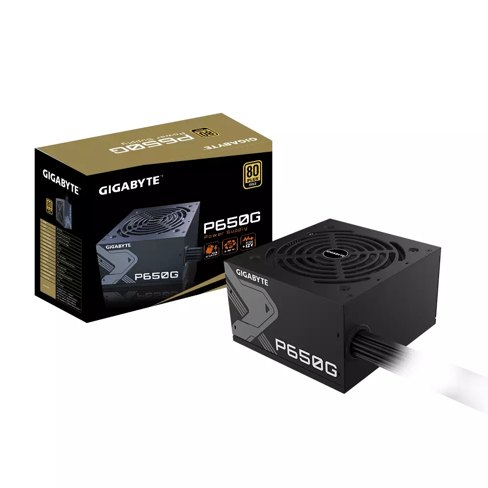 Захранване Gigabyte P650G, 650W, 80 Plus Gold PSU - GP-P650G