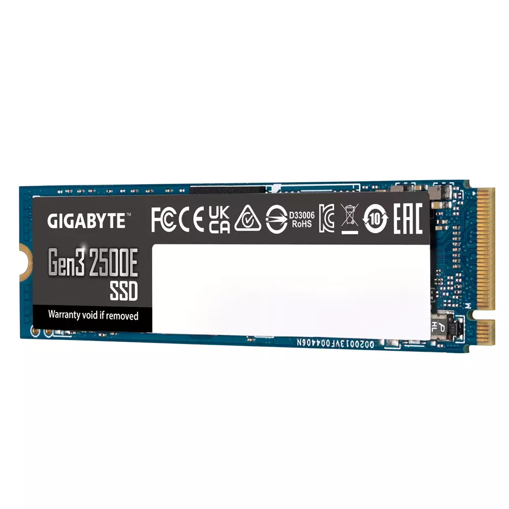 Диск SSD Gigabyte Gen3 2500E, 2TB, M.2 2280 NVMe PCIe Gen3x4