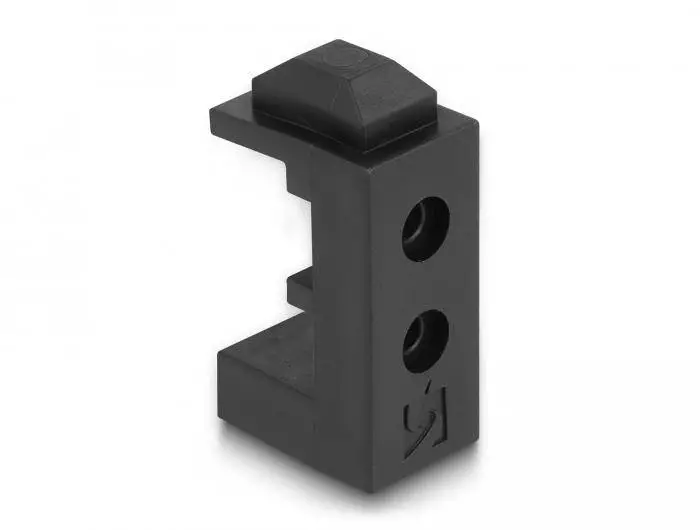 Скоба за твърд диск DeLock 18027, За 2x 2.5" SSD / 1х 3.5" HDD, Черен