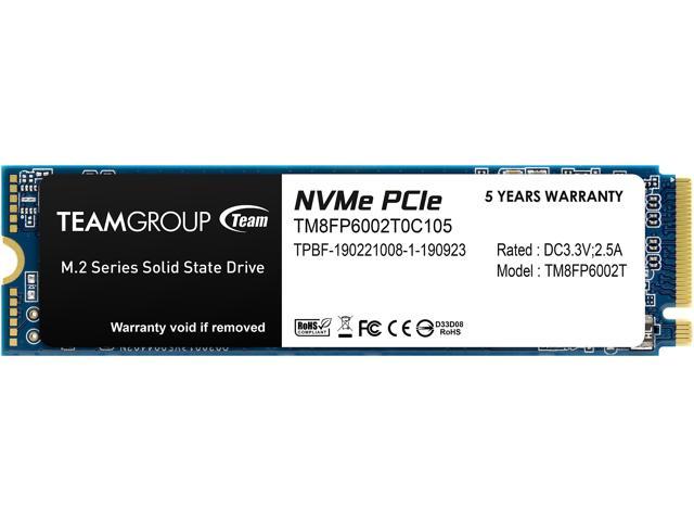 Диск SSD Team Group MP33 2TB M.2 2280 NVMe PCIe Gen3x4 - TM8FP6002T0C101