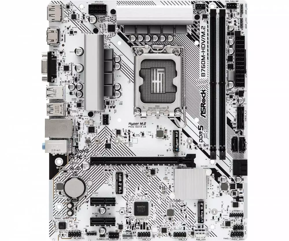 Дънна платка Asrock B760M-HDV/M.2