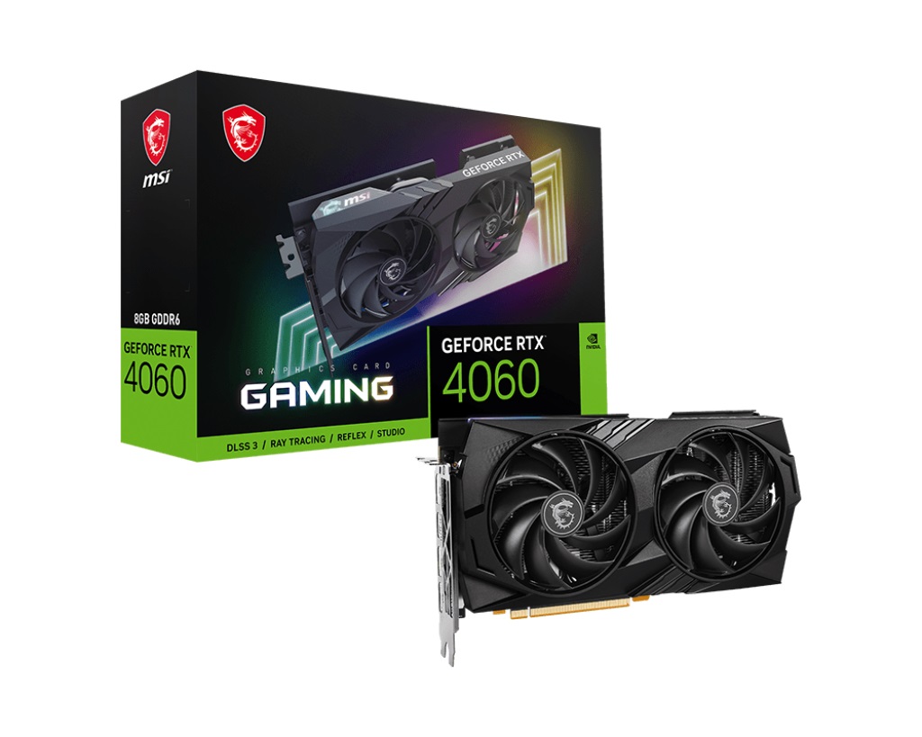 Видео карта MSI GeForce RTX 4060 GAMING 8G