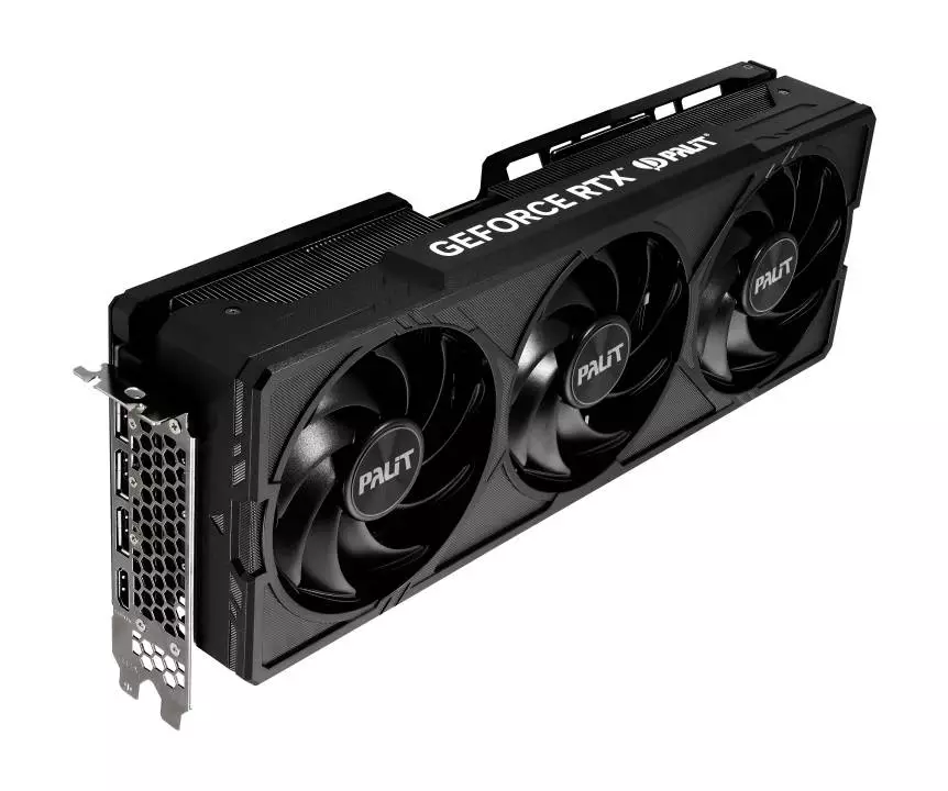 Видео карта Palit GeForce RTX 4080 SUPER JetStream OC 16GB - NED408SS19T2-1032J