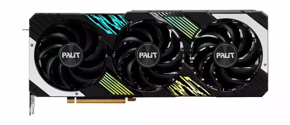 Видео карта Palit GeForce RTX 4080 SUPER GamingPro OC 16GB - NED408ST19T2-1032A
