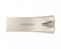 USB памет Samsung BAR Plus, 64GB, USB-A, Сребриста