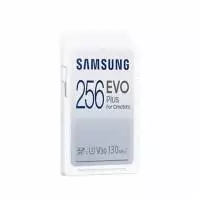 Карта памет Samsung EVO Plus, SD Card, 256GB, Бяла