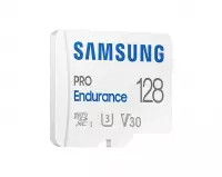 Карта памет Samsung PRO Endurance, microSDXC, UHS-I, 128GB, Адаптер