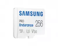 Карта памет Samsung PRO Endurance, microSDXC, UHS-I, 256GB, Адаптер