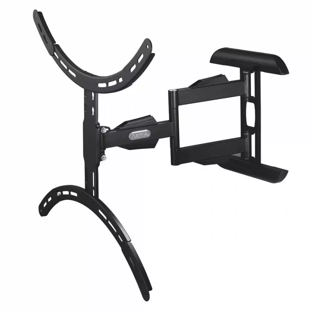 Стенна стойка за TV, Fullmotion ,XL, черна, 191см, 75", до 45кг