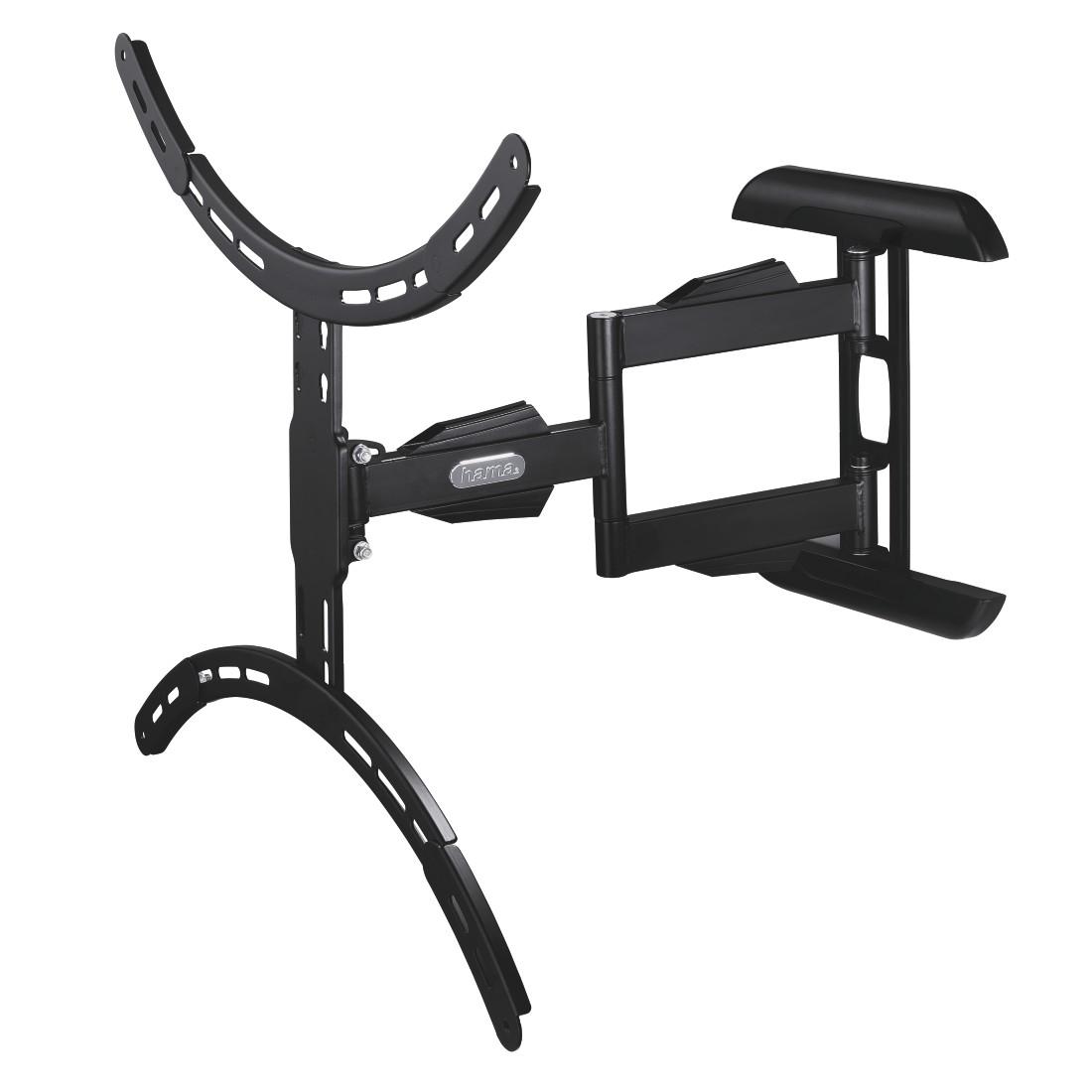Стенна стойка за TV, Fullmotion ,XL, черна, 191см, 75", до 45кг