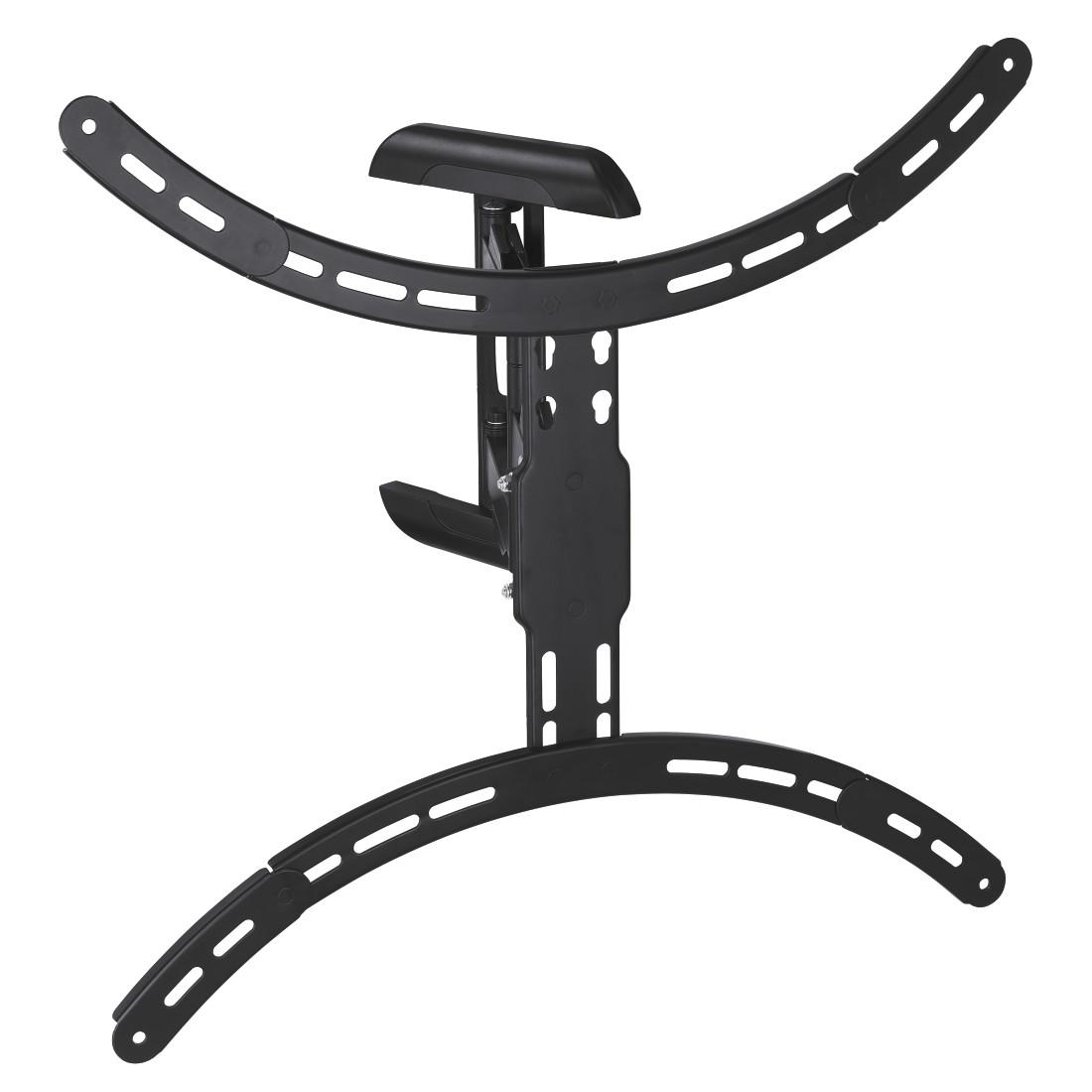 Стенна стойка за TV, Fullmotion ,XL, черна, 191см, 75", до 45кг