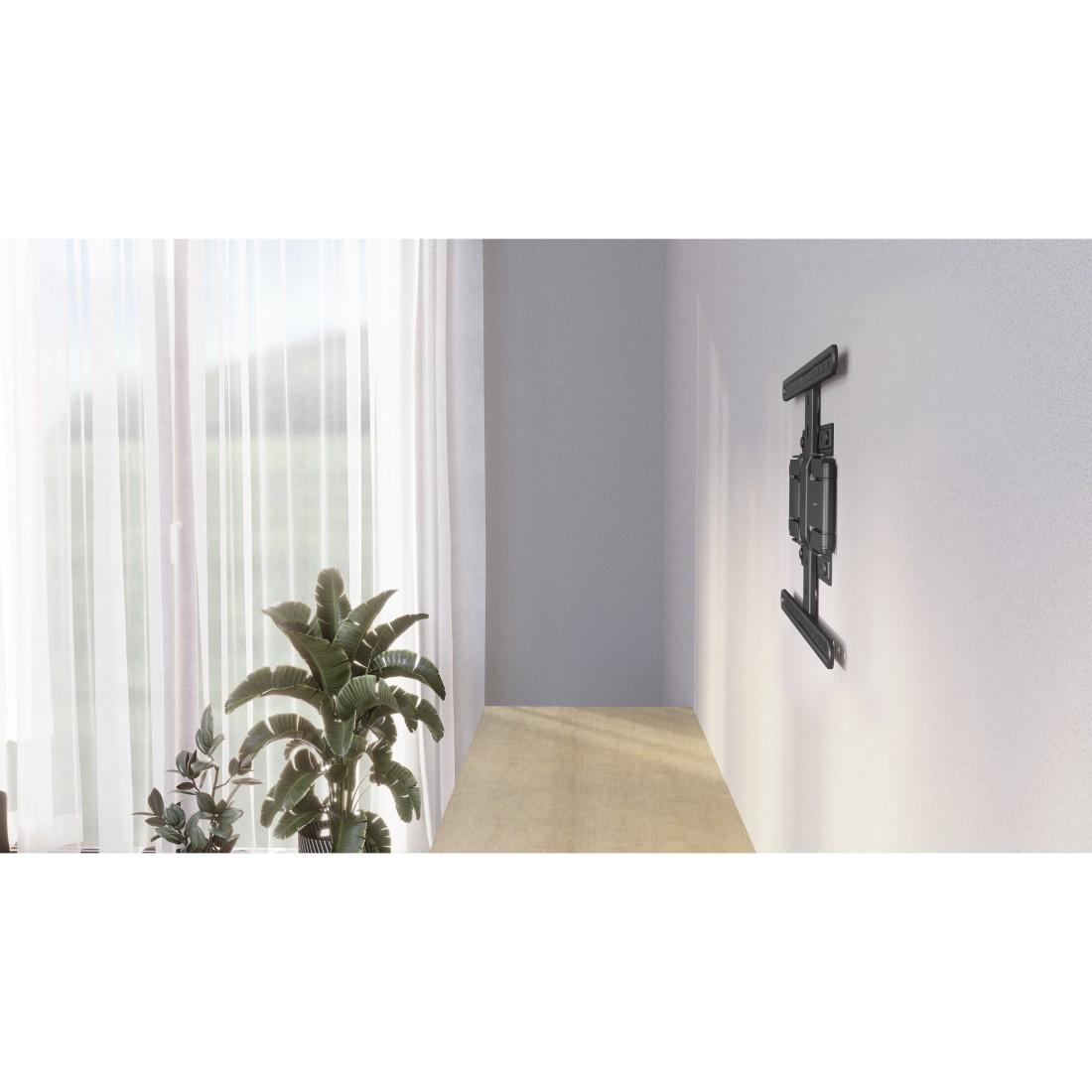 Стенна стойка за TV Hama "Ultraslim", OLED, 229 см (90"), Черна