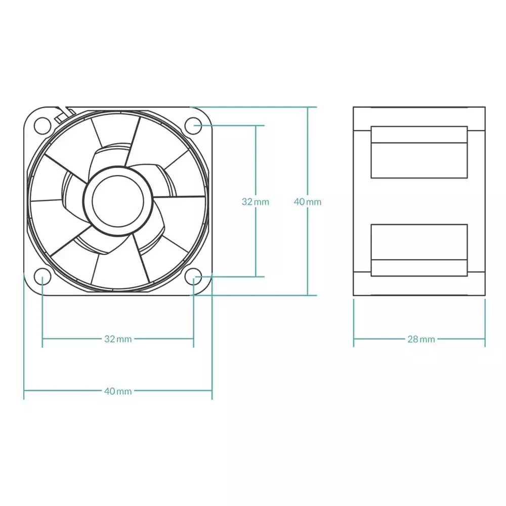 Вентилатор Arctic S4028-6K Server Fan 40x40x28 Dual Ball - ACFAN00185A