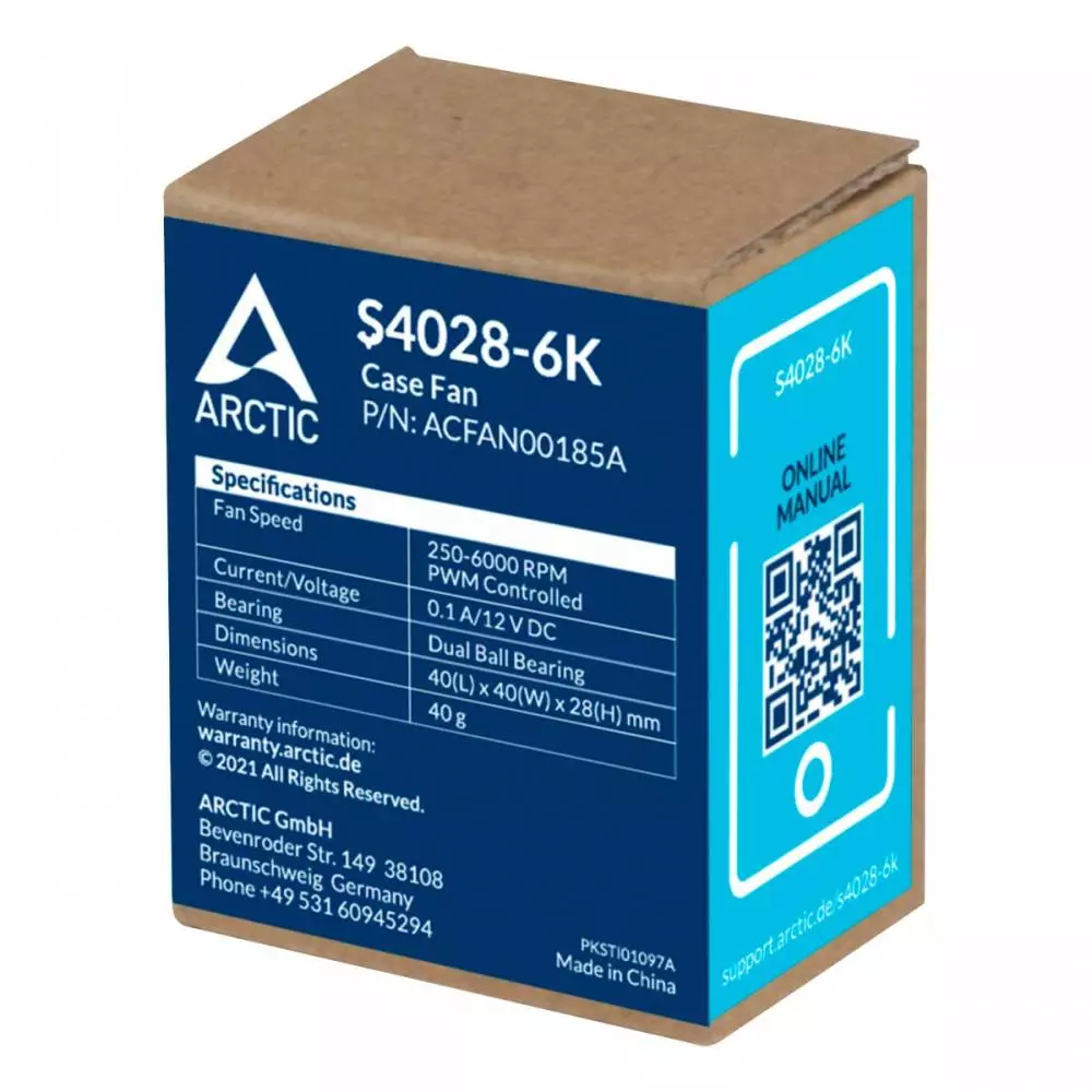Вентилатор Arctic S4028-6K Server Fan 40x40x28 Dual Ball - ACFAN00185A