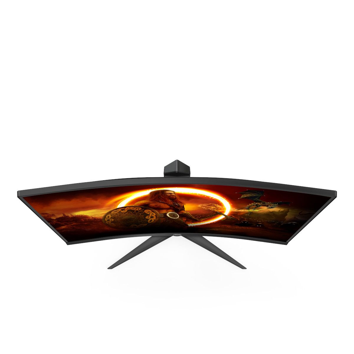 Монитор AOC CQ27G2S/BK, 27", VA, QHD 2560x1440, 165Hz, 1ms, HDMI, DP, Adaptive Sync 