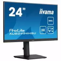 Монитор IIYAMA XUB2494HSU-B6, 23.8", VA, FHD 1920x1080, 100Hz, 1ms, HDMI, DP, USB, AMD FreeSync