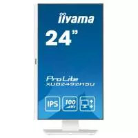 Монитор IIYAMA XUB2492HSU-W6, 23.8", IPS, FHD 1920x1080, 100Hz, 0.4ms, HDMI, DP, USB, AMD FreeSync