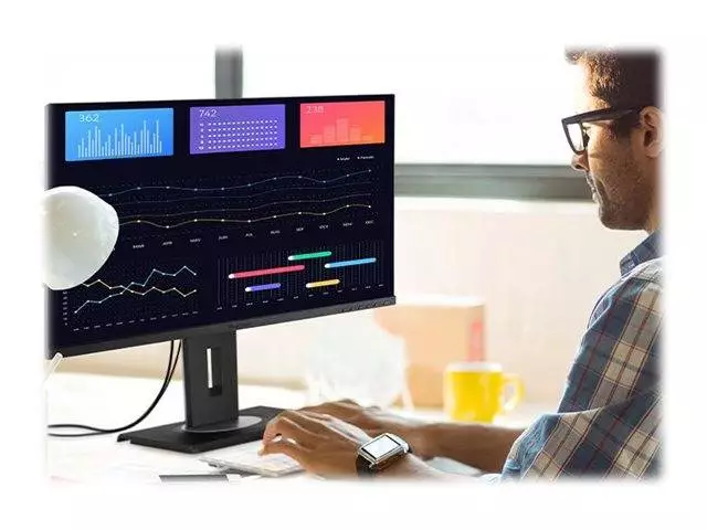 Монитор VIEWSONIC VG2756-4K, 27", IPS, UHD 3840x2160, 60Hz, 5ms, HDMI, DisplayPort