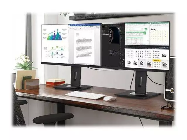 Монитор VIEWSONIC VG2756-4K, 27", IPS, UHD 3840x2160, 60Hz, 5ms, HDMI, DisplayPort