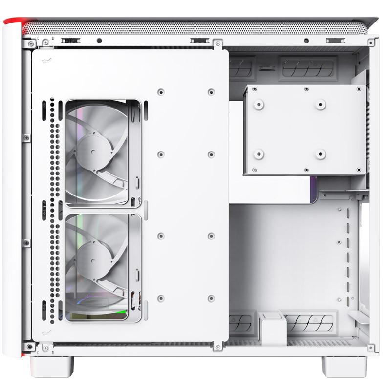 Кутия MONTECH KING 95 PRO ARGB, TG, Mid-Tower, Бяла