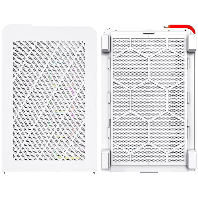 Кутия MONTECH KING 95 PRO ARGB, TG, Mid-Tower, Бяла