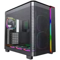 Кутия MONTECH KING 95 PRO ARGB, TG, Mid-Tower, Черен