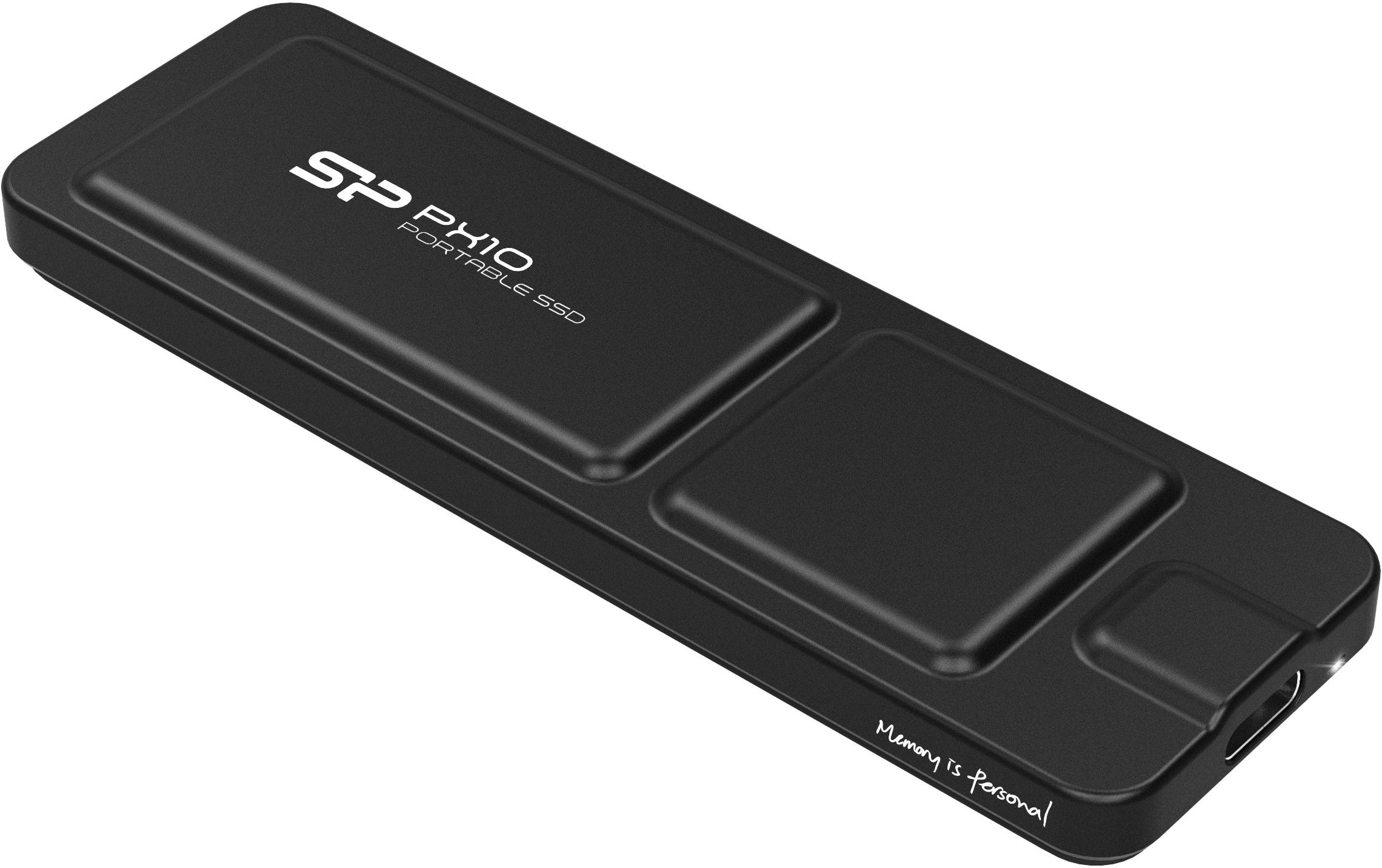 Външен диск Silicon Power PX10 2TB Portable SSD USB 3.2 Gen 2 - SP020TBPSDPX10CK