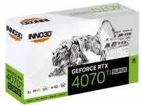 Видео карта INNO3D GeForce RTX 4070 Ti SUPER X2 OC WHITE 16GB GDDR6X