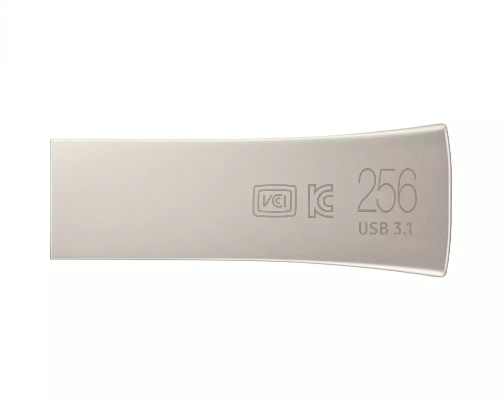 USB памет Samsung BAR Plus, 256GB, USB-A, Сребриста
