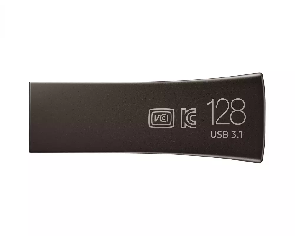 Samsung BAR Plus, 128GB, USB-A, Titanium Gray