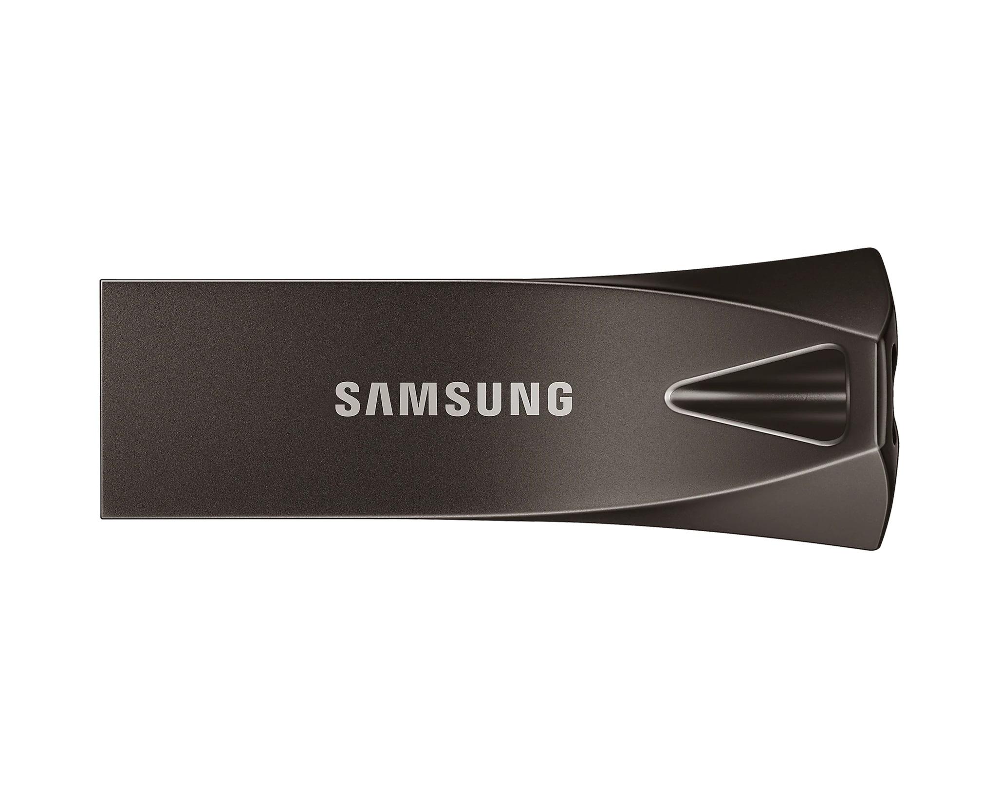 Samsung BAR Plus, 256GB, USB-A, Titanium Gray