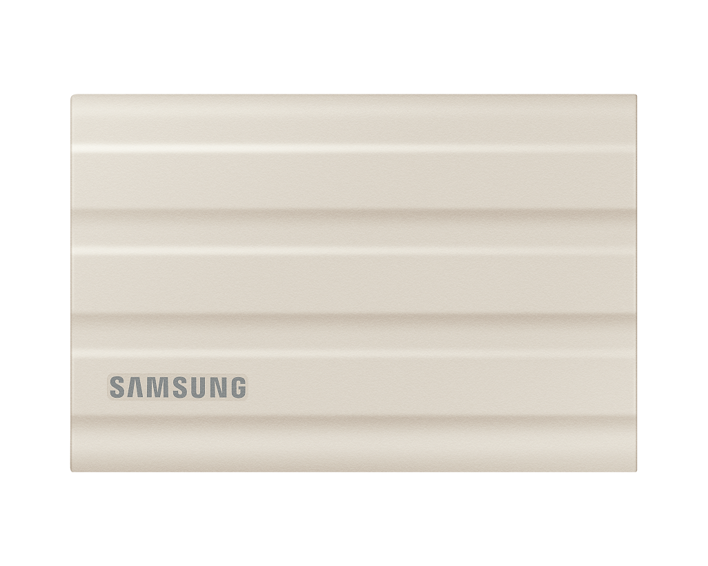 Външен SSD Samsung T7 Shield 1TB NVMe USB-C Beige - MU-PE1T0KEU