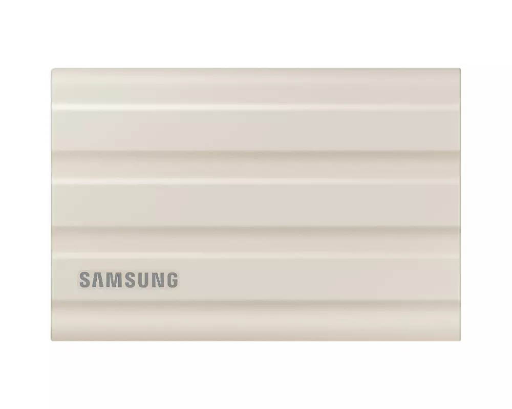 Външен SSD Samsung T7 Shield 2TB NVMe USB-C Beige - MU-PE2T0KEU