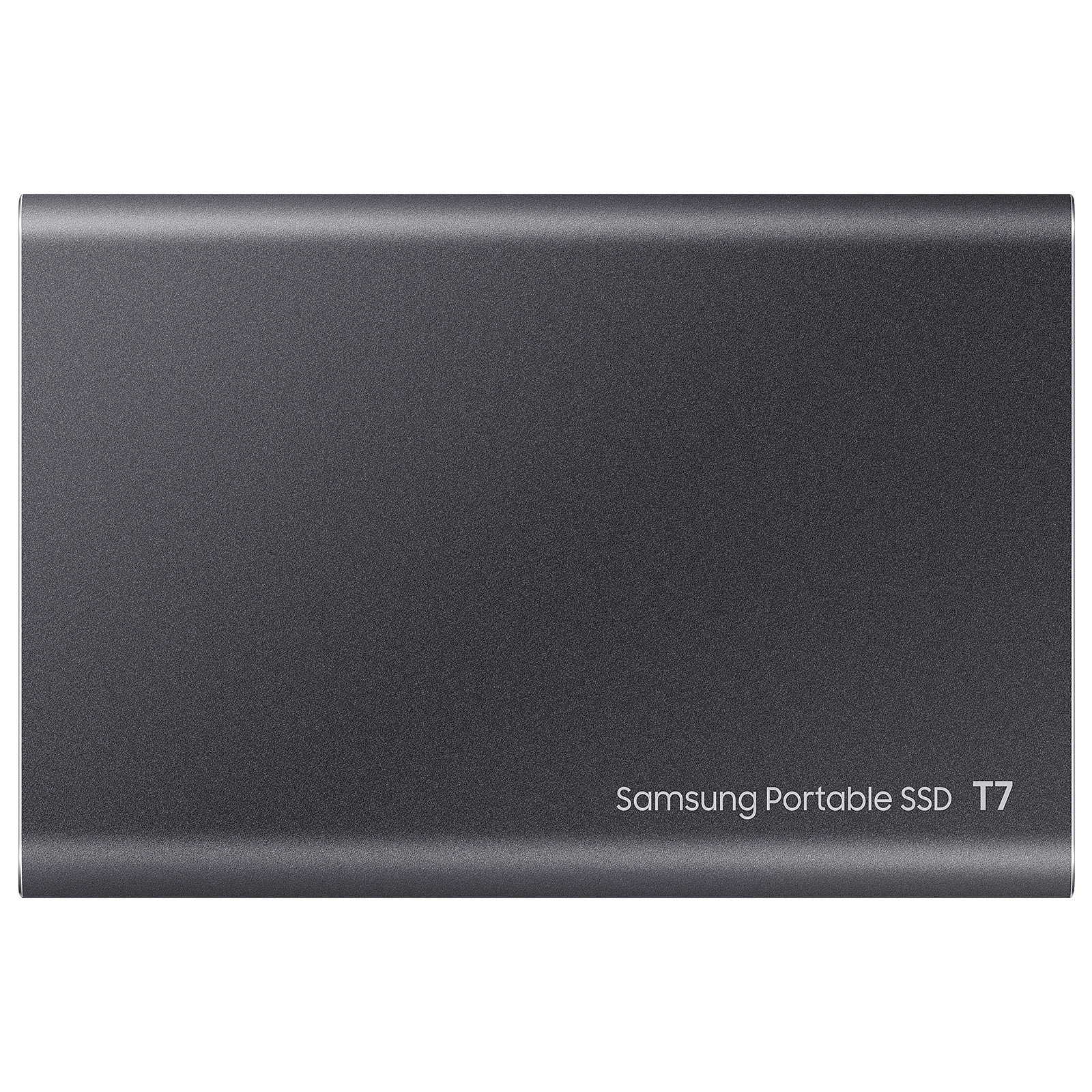 Външен SSD Samsung T7 Titan 500GB NVMe USB-C Grey - MU-PC500T/WW